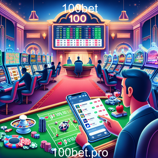 Apostas Ao Vivo no 100bet: Uma Experiência Dinâmica e Interativa